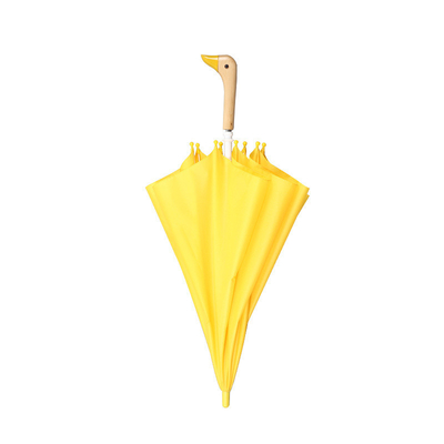 Cute Children Windproof School Umbrella with Customized Logo and Semi-Automatic Control