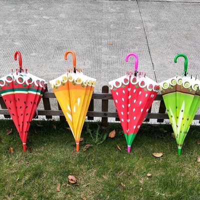 Super Light 170T Nylon Fabric Children's Umbrella for Kindergarten Boys and Girls