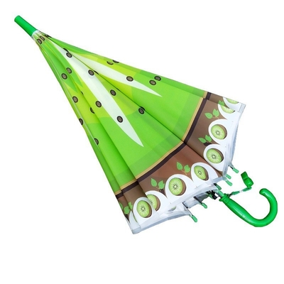 Straight Handle Straight Pole Umbrella for Children Kindergarten Cute Cartoon Design