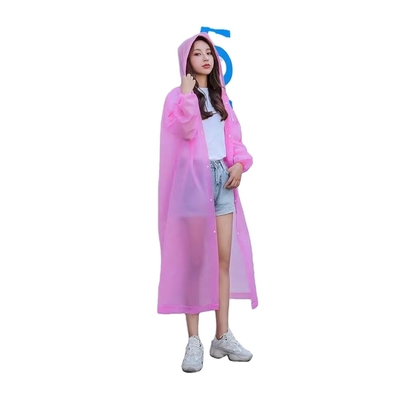 Outdoor Activity Necessity Portable Non-Disposable Raincoat for Adults and Children