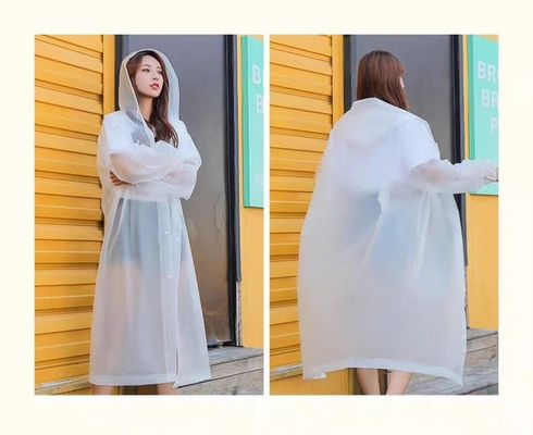 Outdoor Activity Necessity Portable Non-Disposable Raincoat for Adults and Children