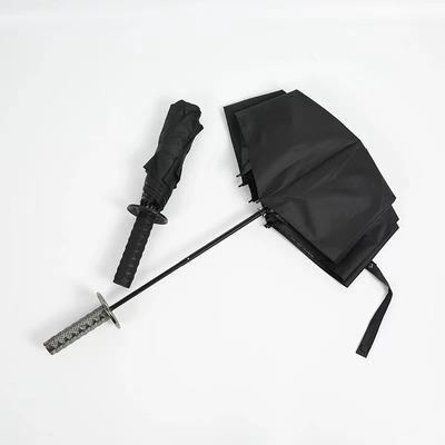 Creative Samurai Sword Handle Umbrella for Adults Windproof Male Female Car Parasol