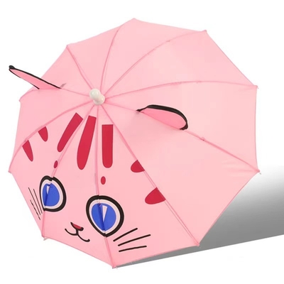Unique 3D Frame Design Children's Umbrella with All in 1 Function and Plastic Handle