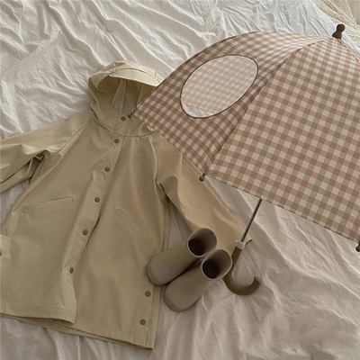 Transparent Children's Umbrella for Travel InstS-style Windproof Baby Protection