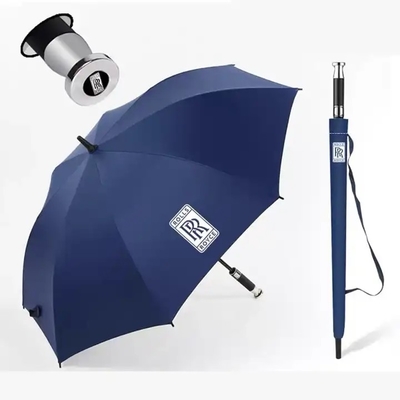 Custom Logo Prints Sublimation Golf Umbrella with All in 1 Function and Fiberglass Ribs