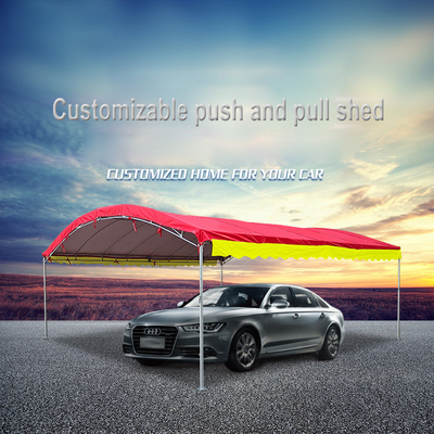 Outdoor Entertainment Tarpaulin Telescopic Awning for Warehouse and Folding Food Stall