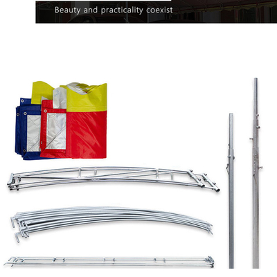 Outdoor Entertainment Tarpaulin Telescopic Awning for Warehouse and Folding Food Stall