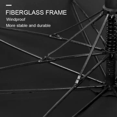 Wind Proof Custom Folding Capsule Luxury Umbrella With Logo Printing For 27inch 8k
