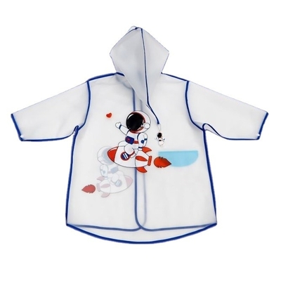 Kindergarten Baby's Raincoat Translucent EVA Waterproof Clothing for Boys and Girls