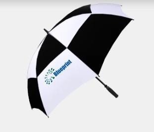 14mm Shaft Windproof Custom Logo Golf Umbrella for Promotion and Big Travel Paraguas