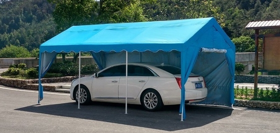 Fall Season Minimalist Design Outdoor Detachable Assembly Parking Space Umbrella Shed