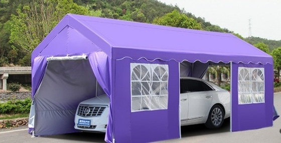 Fall Season Minimalist Design Outdoor Detachable Assembly Parking Space Umbrella Shed