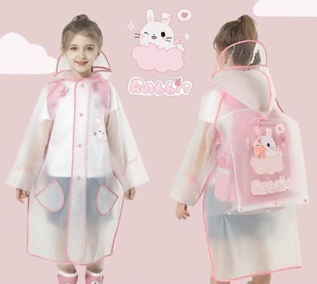 RAINWEAR Kids Raincoat Girls Boys 2023 Full Body Waterproof Poncho for Elementary School
