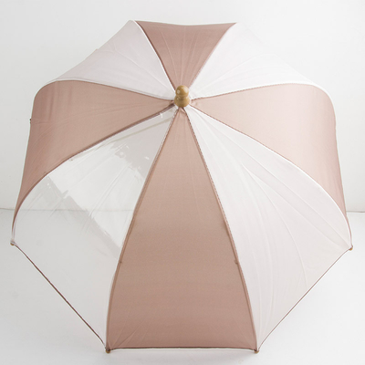 Classic Children's Long Umbrella Perfect for Girls' School and Daily Necessities Pink