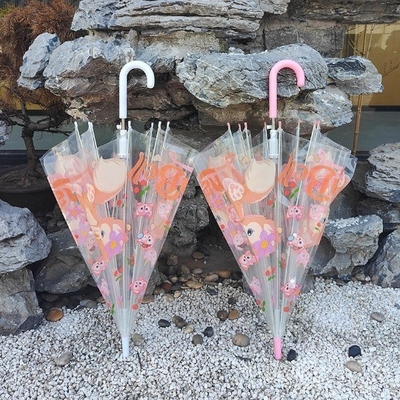 3-9 Years Old Children's Umbrella with Custom Logo Ultra Light and Transparent Design