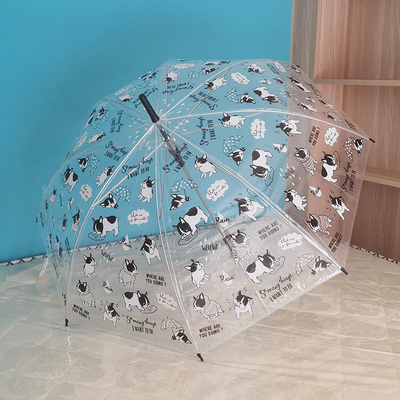 3-9 Years Old Children's Umbrella with Custom Logo Ultra Light and Transparent Design