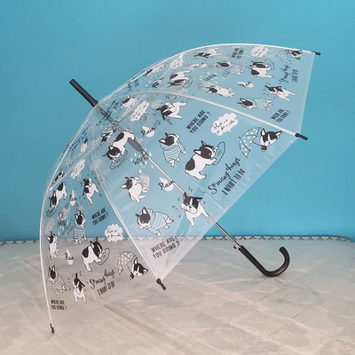 3-9 Years Old Children's Umbrella with Custom Logo Ultra Light and Transparent Design