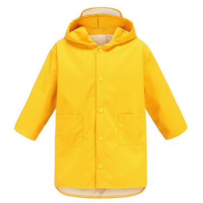 Transparent Long Raincoat for Little Dinosaur Children in Kindergarten and Grade 1-3