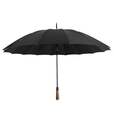 Retro Style Straight Umbrella Gentleman's Long Handle and Businessmen's Favorite