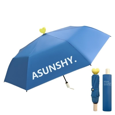Amazing Love Umbrella Top 3 Fold Polyester Umbrella Perfect for Kids and Women Custom Logo