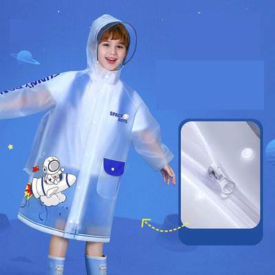 BOYS Lightweight Children's Raincoat for Baby and Primary School Custom Logo Printing