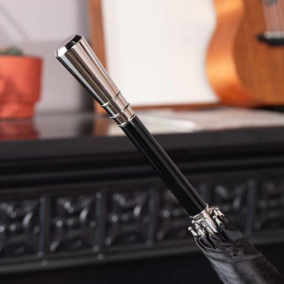 Customized Logo Straight Handle Alloy Umbrella Ideal for Corporate Gifts and Events