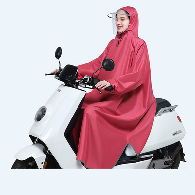 Stay Protected in the Rain Sleek Raincoat for Men and Women Riding Electric Vehicles