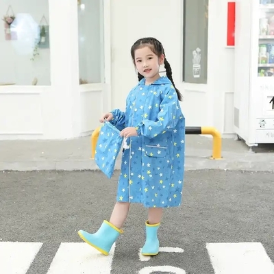 Children's Waterproof Rainwear with Magic Function and Conventional Size