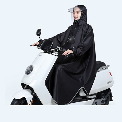 Effortlessly Stylish Men and Women's Electric Bicycle Poncho in 100% Polyester Pongee