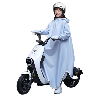 Effortlessly Stylish Men and Women's Electric Bicycle Poncho in 100% Polyester Pongee