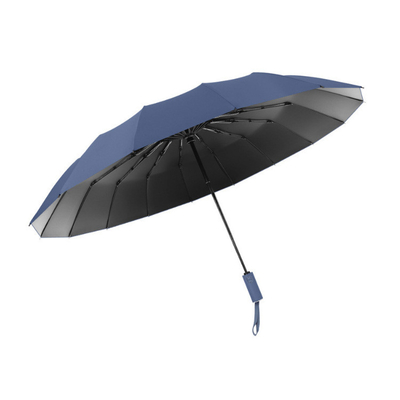 Men and Women Large Double Sunshade Vinyl Umbrella with Fully-automatic Sunscreen