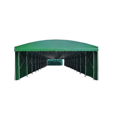 Pull Waterproof Telescopic Folding Retractable Tunnels Tarpaulin and 10-Year Life Span