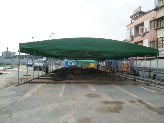 Pull Waterproof Telescopic Folding Retractable Tunnels Tarpaulin and 10-Year Life Span