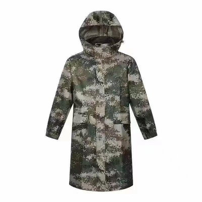 Waterproof Windproof Adult Long Protection Split Raincoat with Oxford Cloth Material