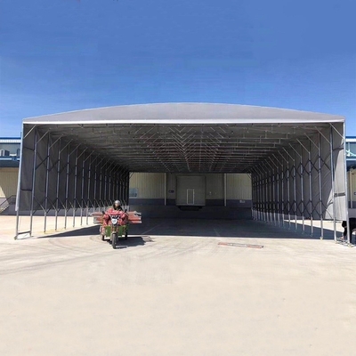 Custom Made Tarpaulin Folding Push-Pull Tent for Outdoor Sunshade Protection Solution