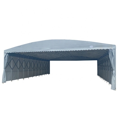 Custom Made Tarpaulin Folding Push-Pull Tent for Outdoor Sunshade Protection Solution