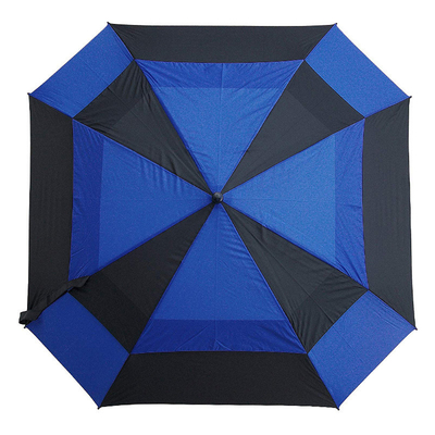 60-inch All-fiber Square Spliced Golf Umbrella for Business Professionals and Executives
