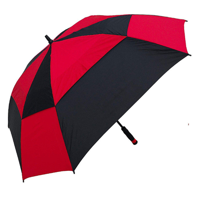 60-inch All-fiber Square Spliced Golf Umbrella for Business Professionals and Executives