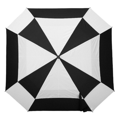 60-inch All-fiber Square Spliced Golf Umbrella for Business Professionals and Executives