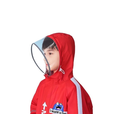 Custom Logo Printing Children's Raincoat for Boys and Girls School Clothes