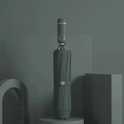 Freestyle Design All in 1 Electric LED Handle Umbrella for Rain and Sun Protection