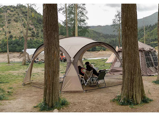 Extra Large Outdoor Camping Tent for 4-8 Persons Durable and Waterproof Oxford Fabric