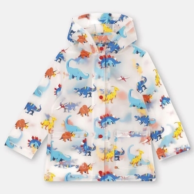 Custom Digital Printed Children's Raincoat TPU Boys and Girls Poncho for Rainy Days