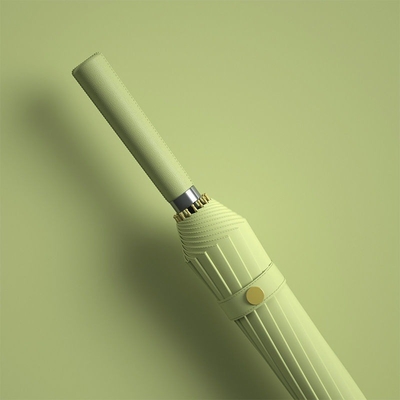 190T Nylon Fabric 16k Straight Umbrella Automatic Long Handle Ideal for Men and Women