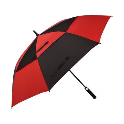Customized Logo 8-Bone Automatic Double-Layer Golf Men's Umbrella for Stormy Days