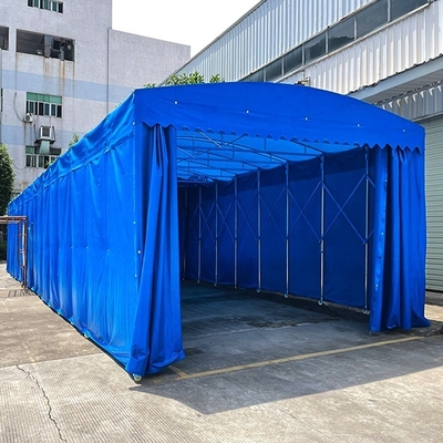 Custom Print PVC Camptown Tent for Outdoor Sunscreen and Weeding in Windy Conditions