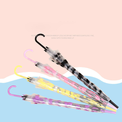 Transparent Automatic Umbrella with Customizable Logo All in 1 Function 21Inches*8k