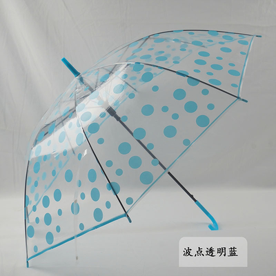 Transparent Automatic Umbrella with Customizable Logo All in 1 Function 21Inches*8k