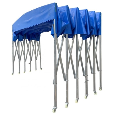 Outdoor Storage Canopy Multi-Function Retractable Folding Tent for Wind Resistance