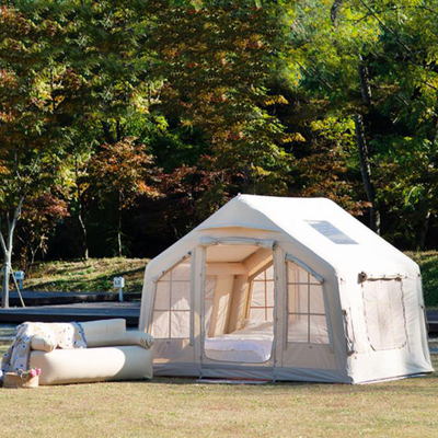 Large Canvas Glamping Cabin Tent Awnings and Suit Included for Spacious Outdoor Living
